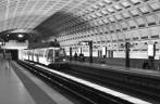 Estação de metrô em Washington DC, capital dos Estados Unidos